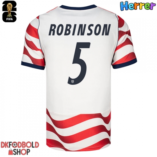 Forente stater Antonee Robinson #5 Hjemmebanetrøje VM 2026 Kort ærmer